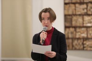 GLS Trebnje - odprtje razstave Utelesenje casa 27022020, foto Alenka STrazisar Lamovsek (27)